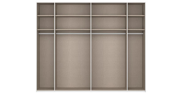 SCHWEBETÜRENSCHRANK 271/235/68 cm 2-türig  - Graphitfarben/Grau, Design, Glas/Holzwerkstoff (271/235/68cm) - Xora