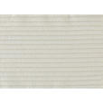 ECKSOFA Creme Cord  - Creme/Schwarz, KONVENTIONELL, Textil/Metall (168/258cm) - Carryhome