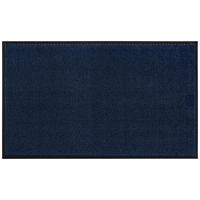 FUßMATTE  90/150 cm  Dunkelblau  - Dunkelblau, Basics, Kunststoff (90/150cm) - Esposa
