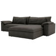 ECKSOFA  in Webstoff Anthrazit  306/198 cm  - Anthrazit/Schwarz, MODERN, Kunststoff/Textil (306/198cm) - Carryhome