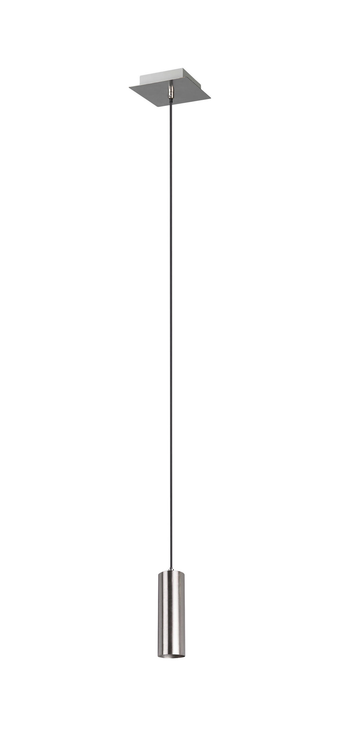 ZÁVĚSNÉ SVÍTIDLO,  12/150/12 cm - barvy niklu, Basics, kov (12/150/12cm)
