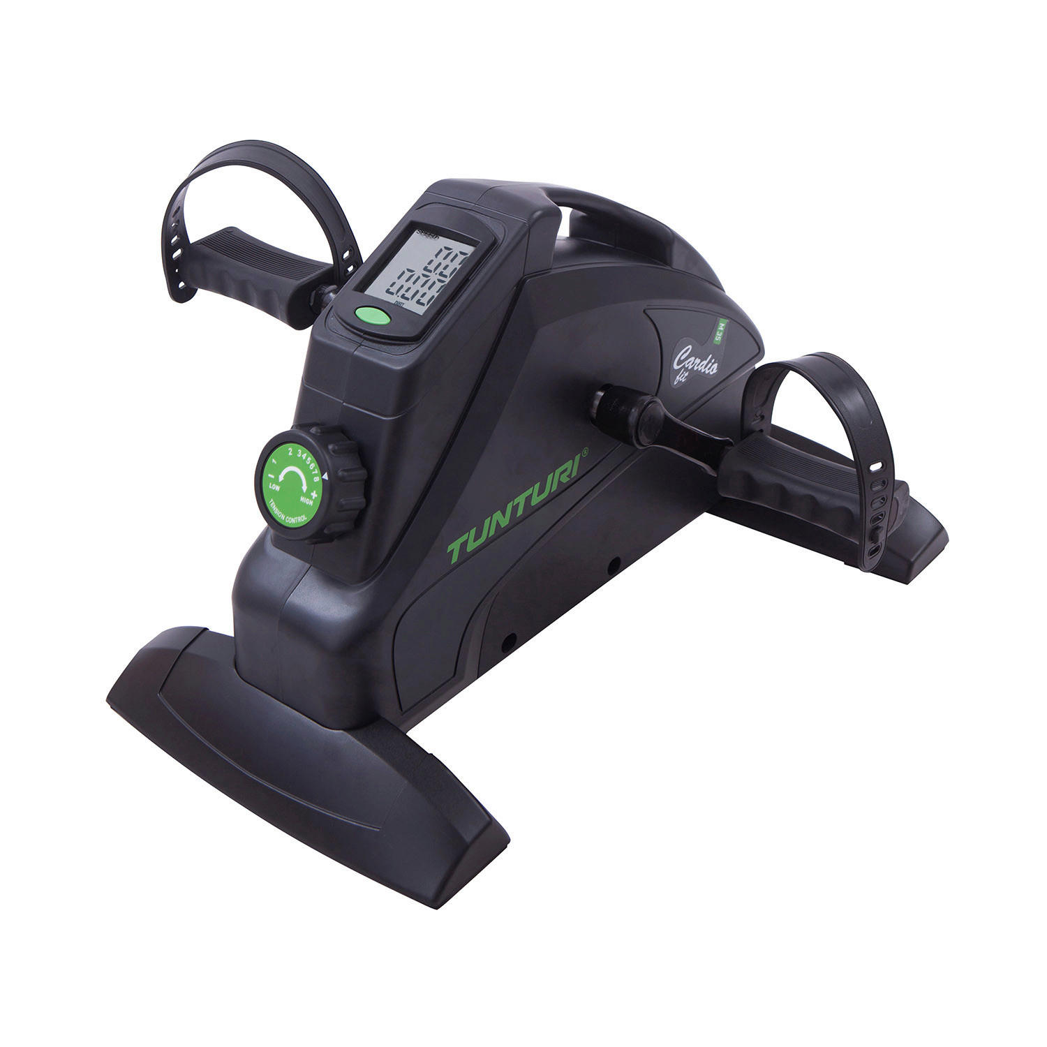 HEIMTRAINER TUNTURI CARDIO FIT - Schwarz/Grün, Basics, Kunststoff/Metall (48/34/28cm) - Tunturi