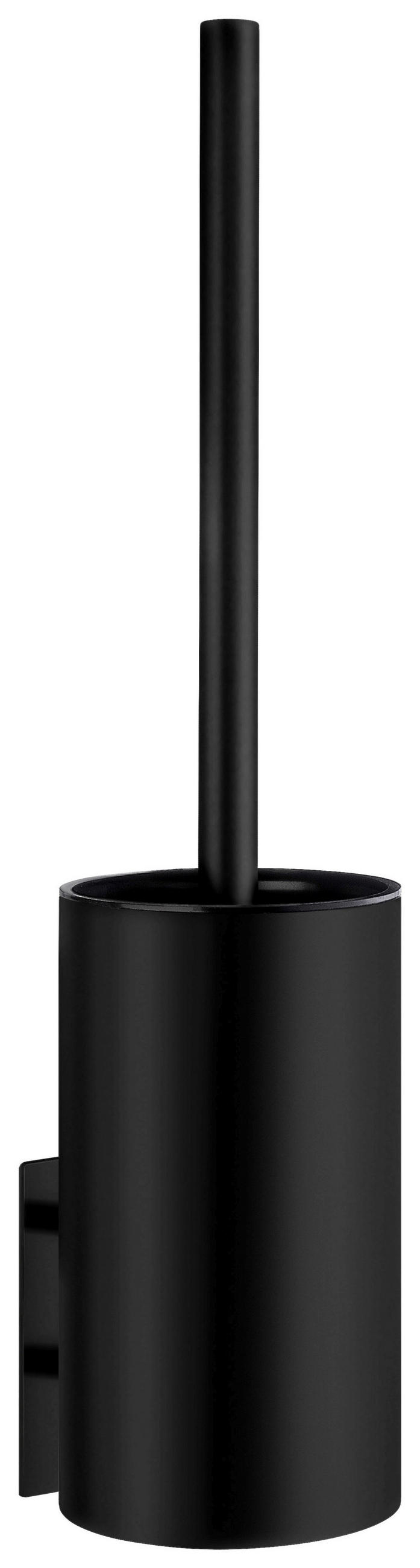 Smedbo Wc-Bürstengarnitur Beslagsboden Schwarz 8.5x38x10.3 cm