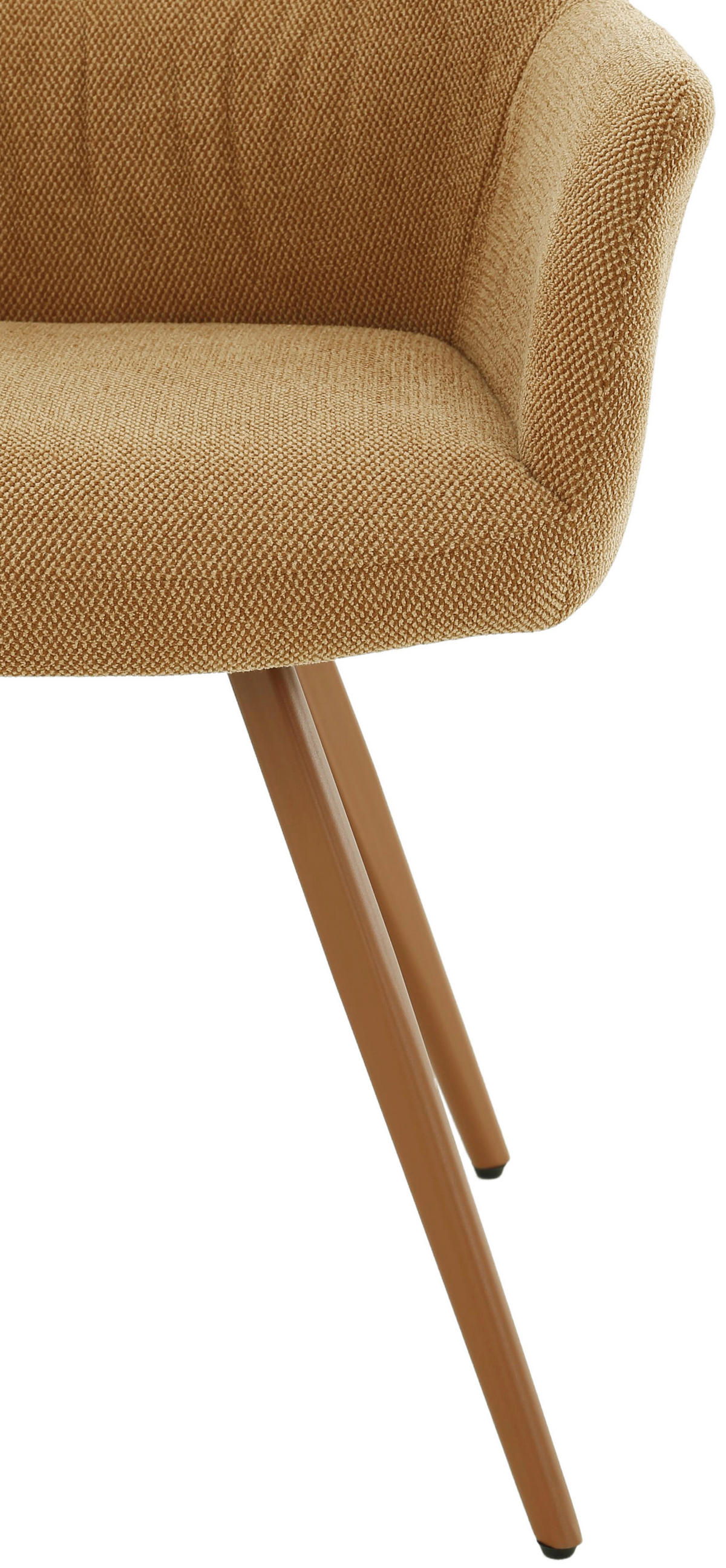 NASLANJAČ, kovina, tekstil oranžna  - oranžna, Design, kovina/tekstil (58/86/62,5cm) - Carryhome