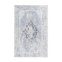 FLACHWEBETEPPICH 160/230 cm Prayer 100 Grau Grau  - Grau, KONVENTIONELL, Textil (160/230cm)