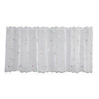 KURZGARDINE    153/44 cm  - Magenta/Weiß, Basics, Textil (153/44cm)