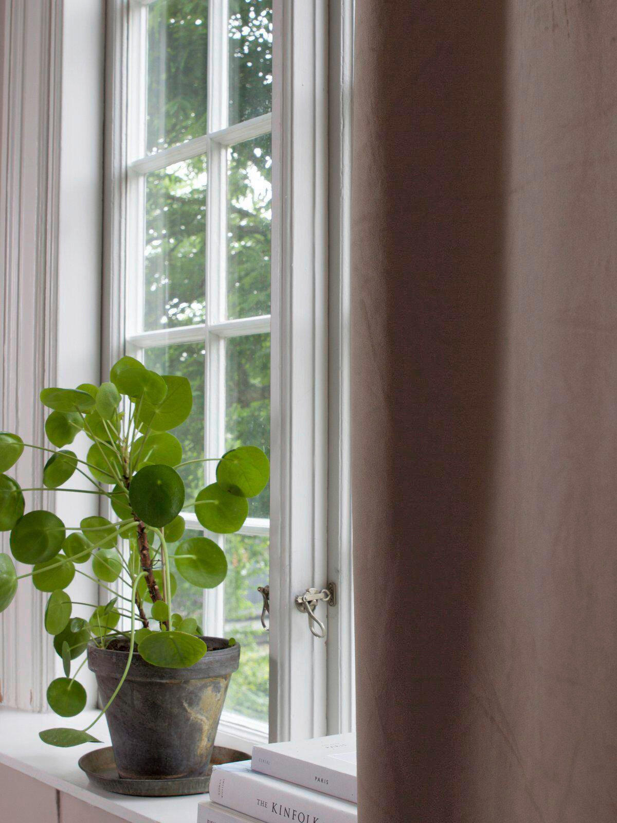 FERTIGVORHANG Verdunkelung  - Hellbraun, Basics, Textil (135/320cm) - Svanefors