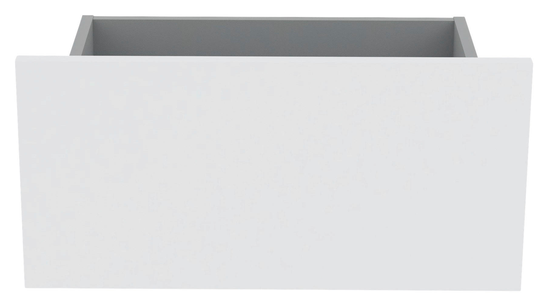 SCHUBLADE 45/22/37 cm Weiß  - Weiß, KONVENTIONELL (45/22/37cm) - Hom`in