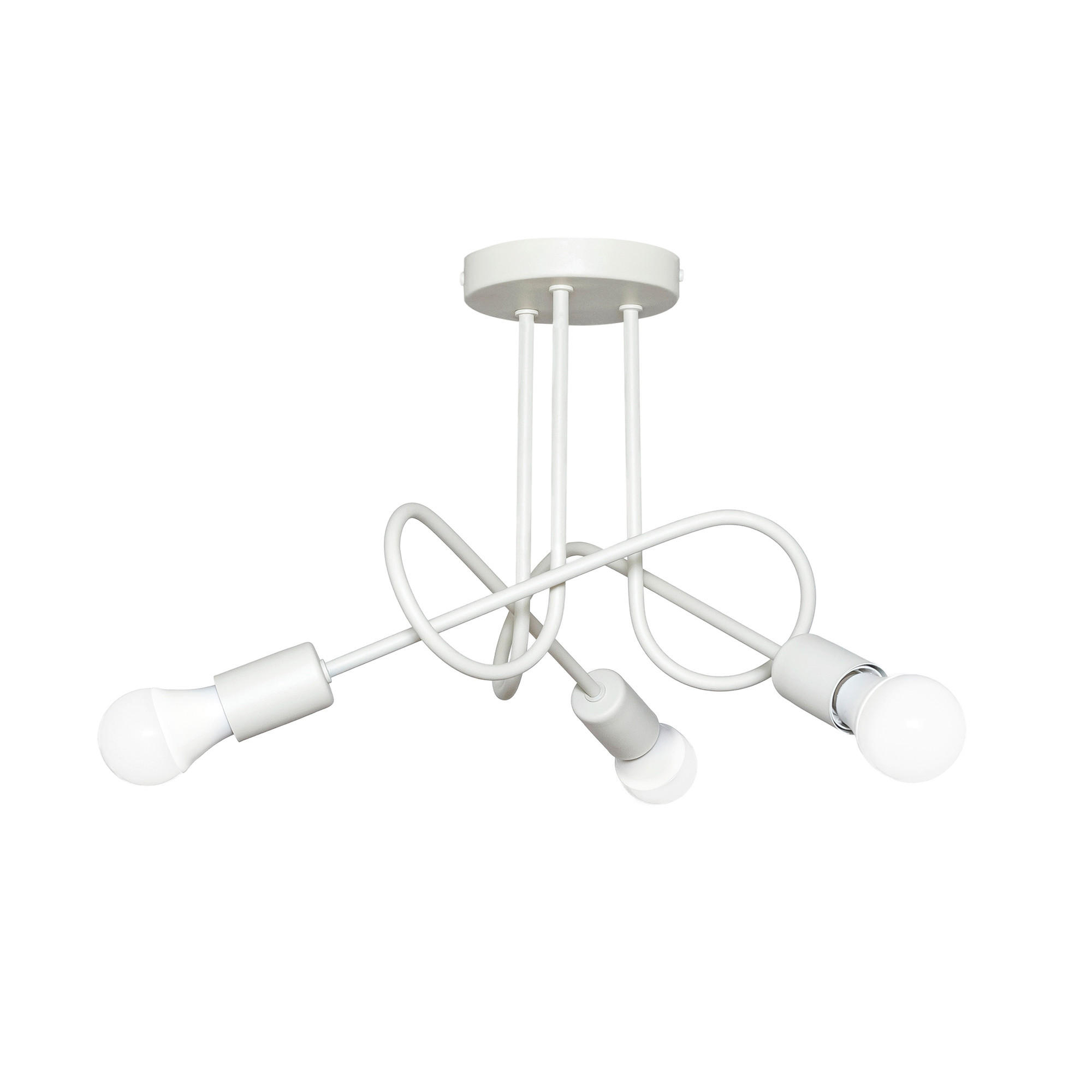 DECKENLEUCHTE OXFORD 45/45/30 cm   - Sandfarben, KONVENTIONELL, Metall (45/45/30cm)