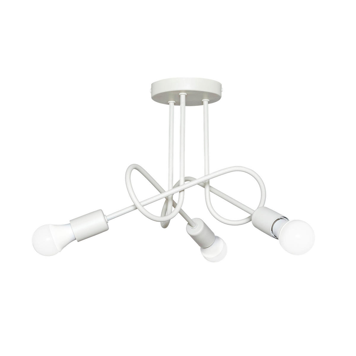 DECKENLEUCHTE OXFORD 45/45/30 cm   - Sandfarben, KONVENTIONELL, Metall (45/45/30cm)