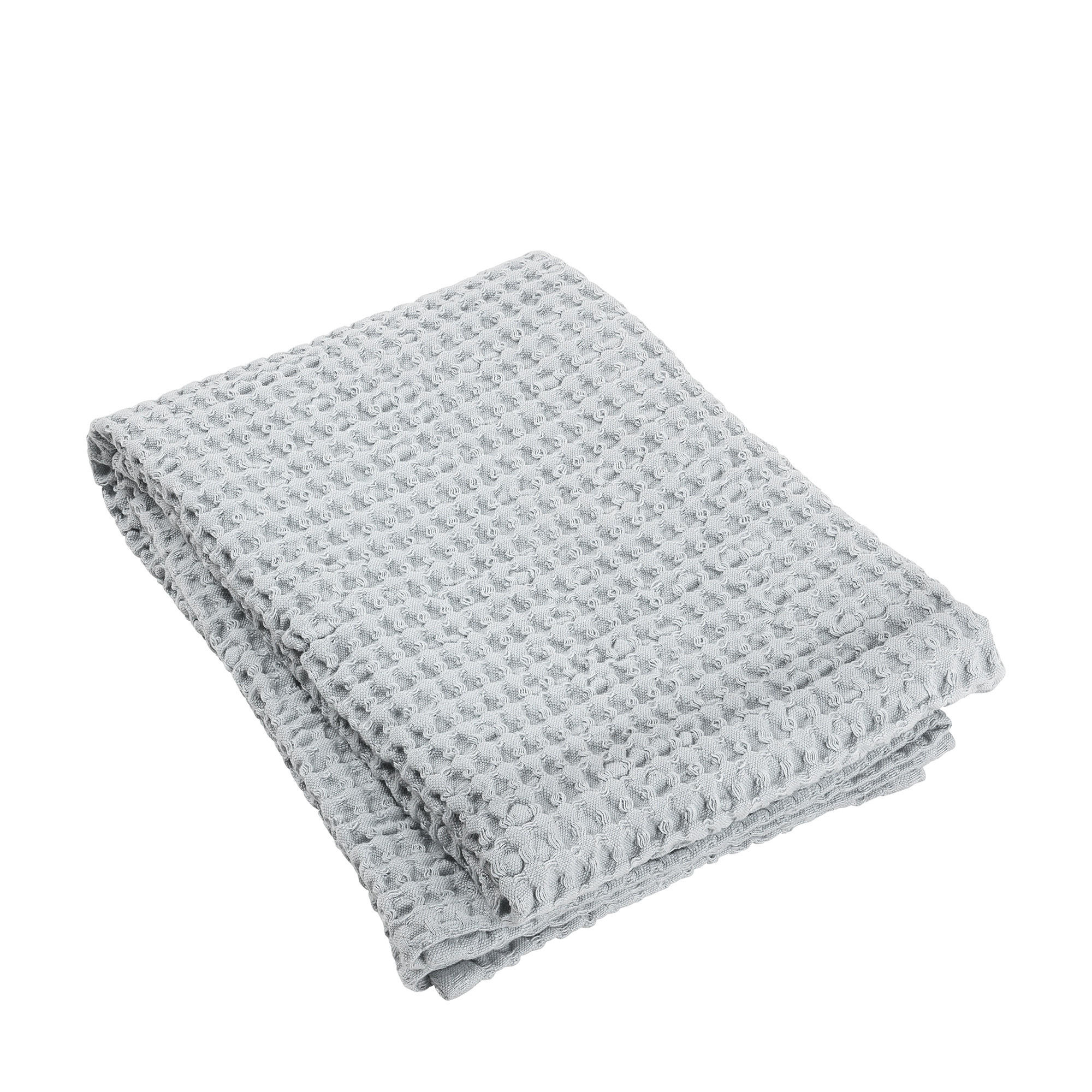 BADETUCH CARO Hellgrau 140/70 cm  - Hellgrau, KONVENTIONELL, Textil (140/70cm) - Blomus