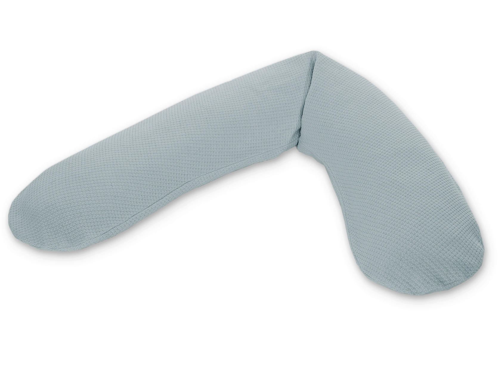 STILLKISSEN Original Feinstrick   - Pastellblau, KONVENTIONELL, Textil (190/40cm) - Theraline