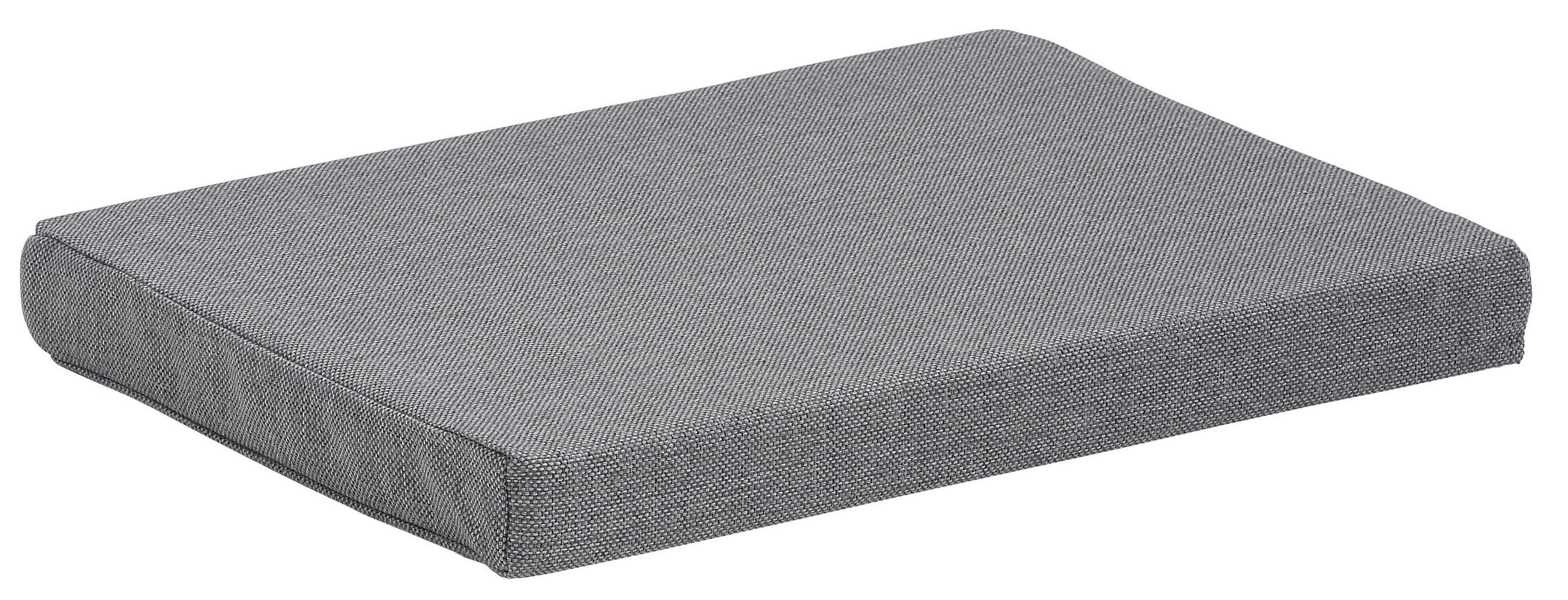 SITZKISSEN    - Hellgrau, Design, Textil (49/5/37cm)