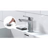 WASCHTISCHARMATUR 34010  - Chromfarben, Basics, Metall (5,5/16/15,7cm) - Schütte