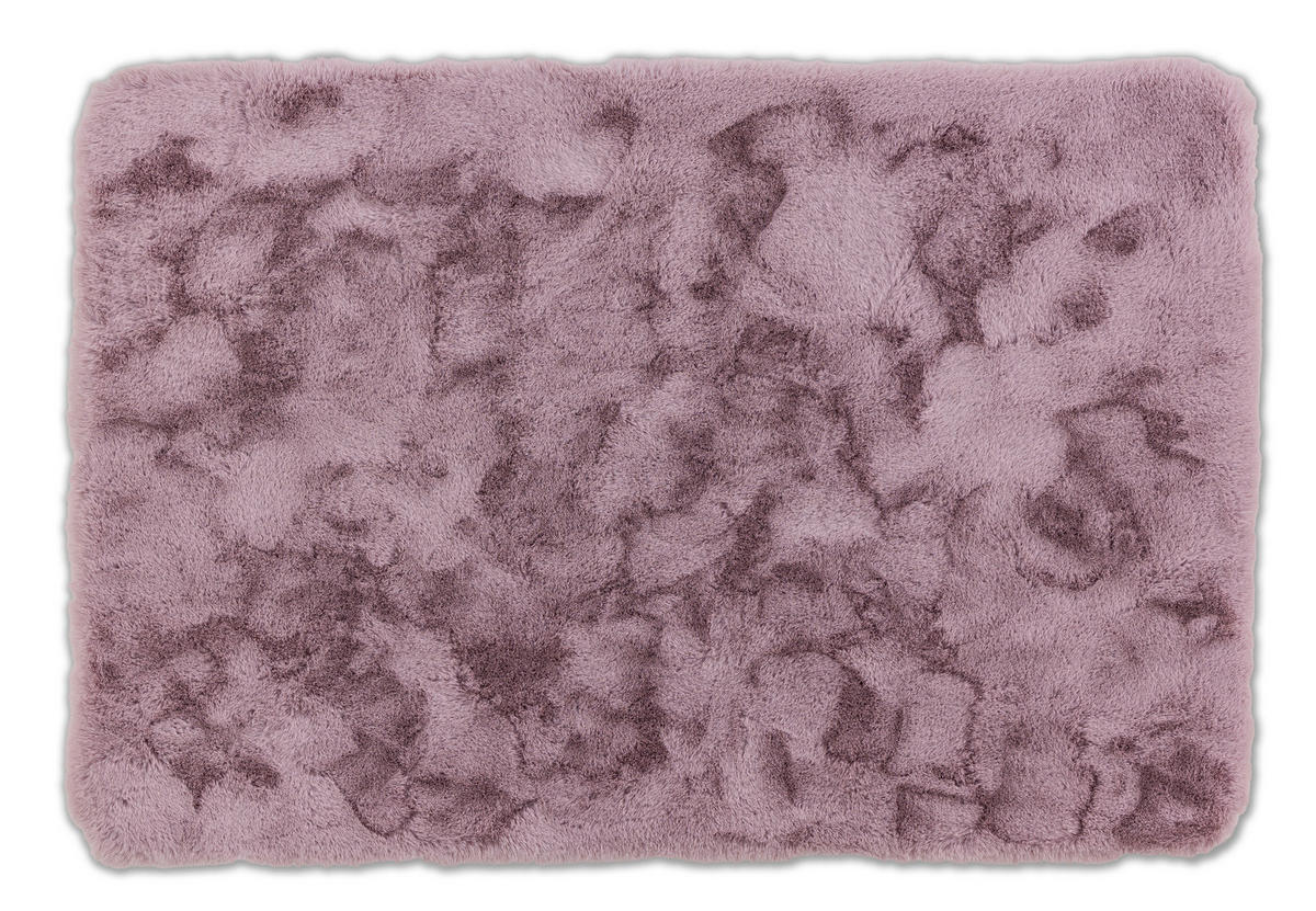 BADTEPPICH Bali Rosa 67/110 cm  - Rosa, Basics, Textil (67/110cm) - Schöner Wohnen