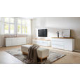 SIDEBOARD 145/82/42 cm  - Eichefarben/Weiß, KONVENTIONELL, Holz/Holzwerkstoff (145/82/42cm) - Novel
