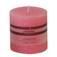 STUMPENKERZE 9,8/10 cm  - Rosa, Basics (9,8/10cm) - Steinhart