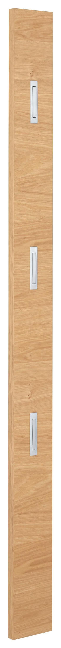 VEŠIAKOVÝ PANEL, farba duba, divoký dub, 14/170/3 cm - farba duba, Design, drevo (14/170/3cm) - Novel