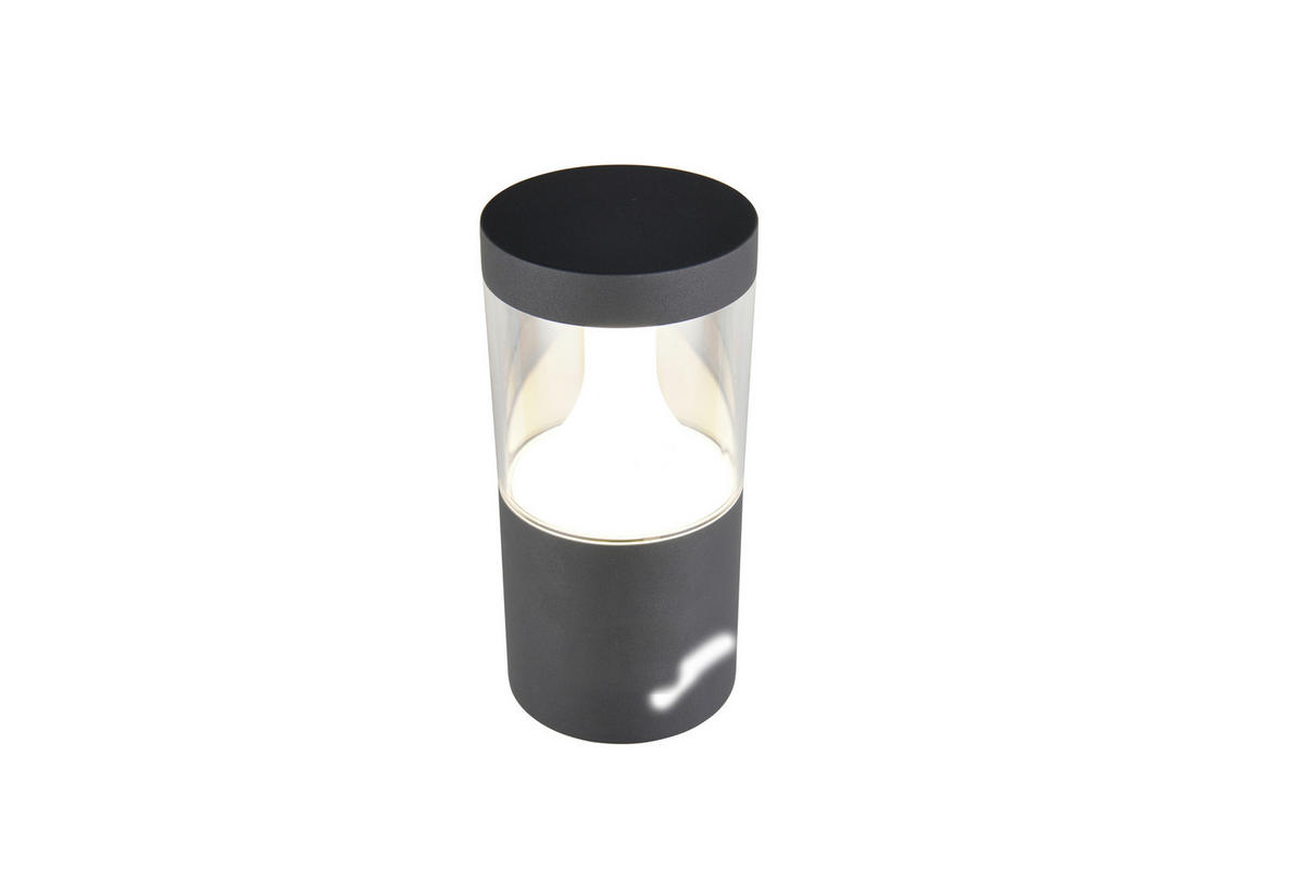 AUßENWANDLEUCHTE Tagus 12/24/19 cm  - Transparent/Anthrazit, Design, Kunststoff/Metall (12/24/19cm) - Trio Leuchten