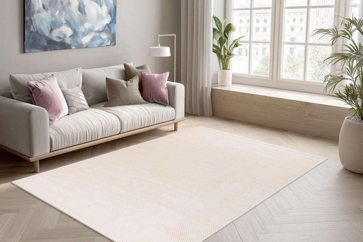 SZŐNYEG   - gyöngyház, Basics, textil (160/230cm)