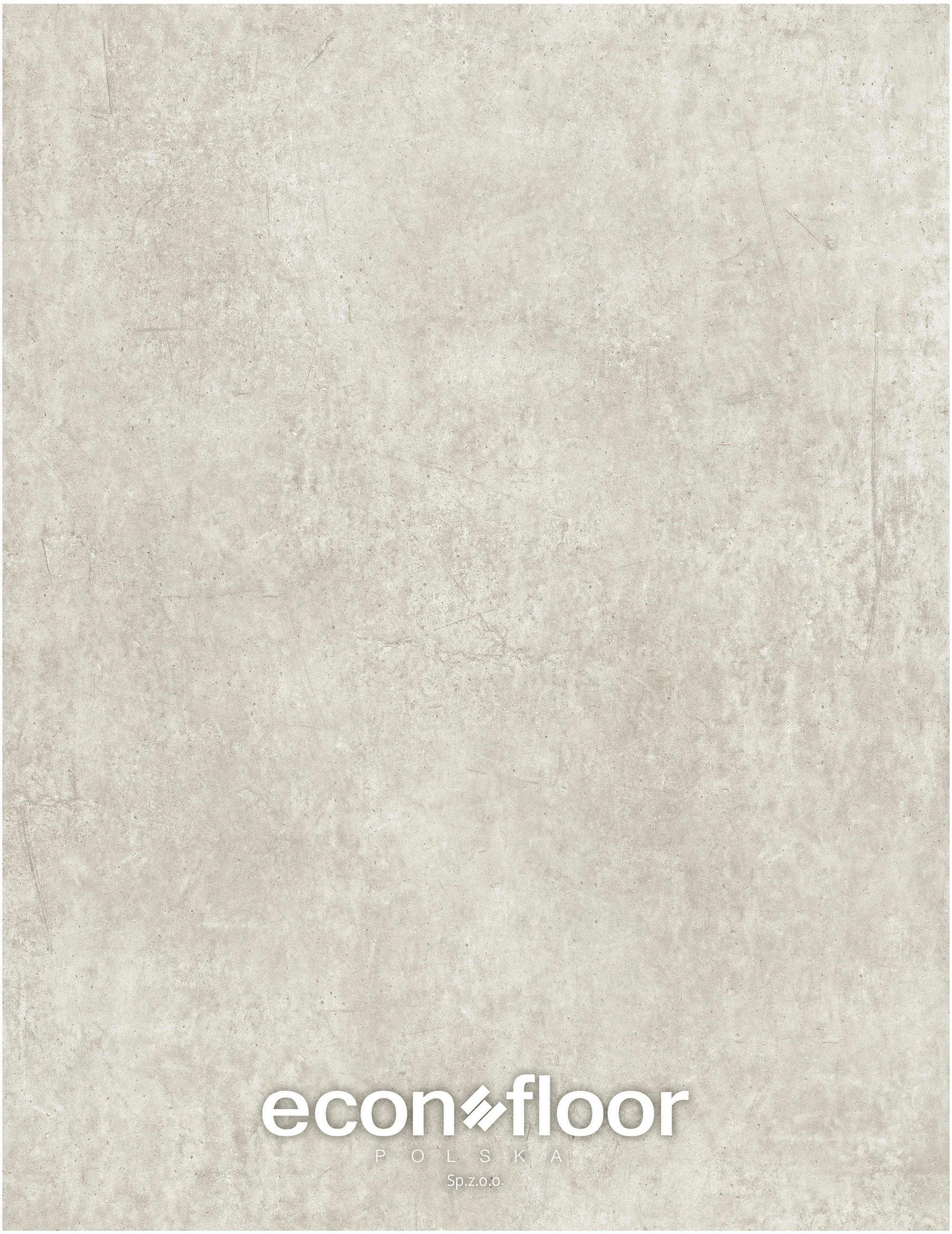 SOL EN VINYLE Econfloor LA VILLI 65 CONCRETE  per  m² - Grauweiss, Basics, Kunststoff/Stein (60/30/0,67cm)