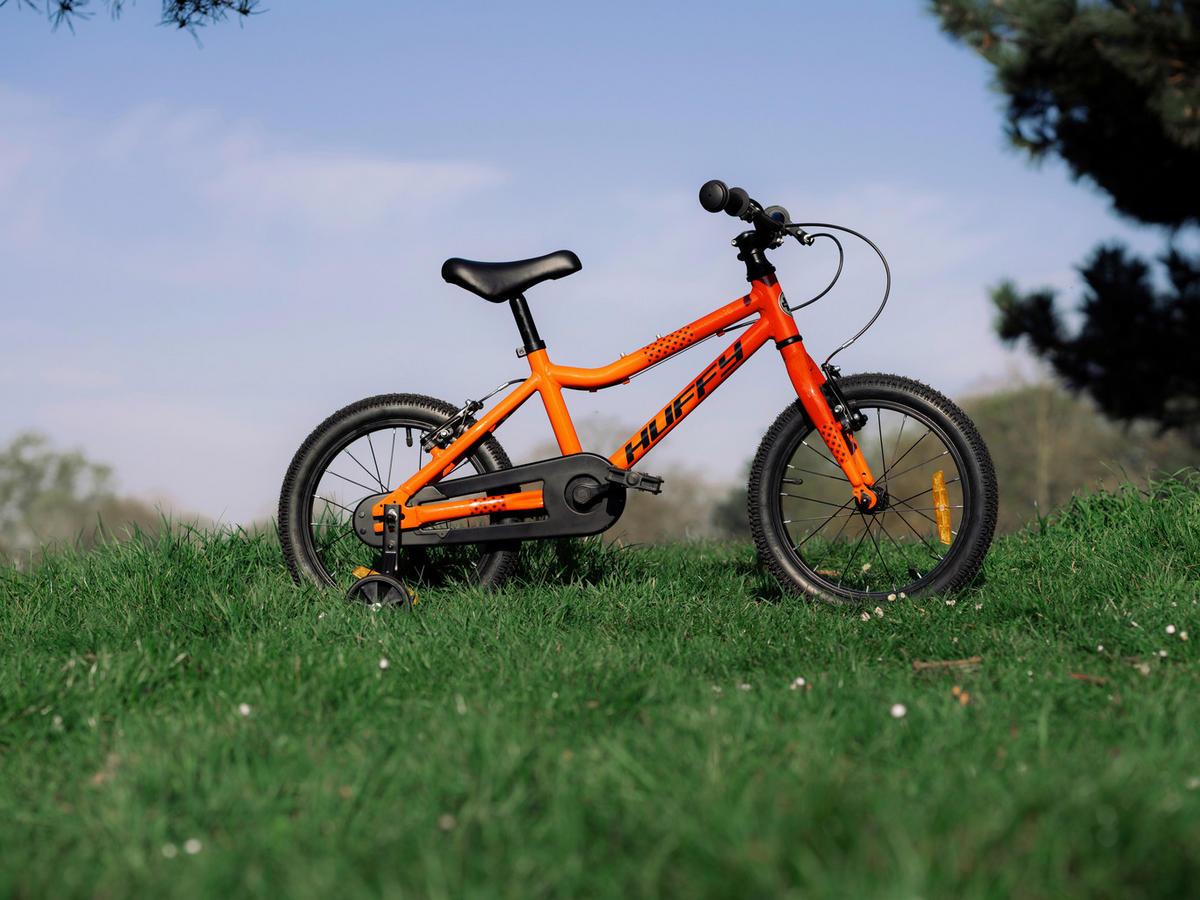 KINDERFAHRRAD 16 Zoll  - Rot, Basics, Metall (35/85/117cm)