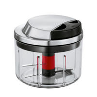 UNIVERSALZERKLEINERER  - Transparent, Basics, Kunststoff/Metall (13,0/13,0/12,0cm) - Rösle