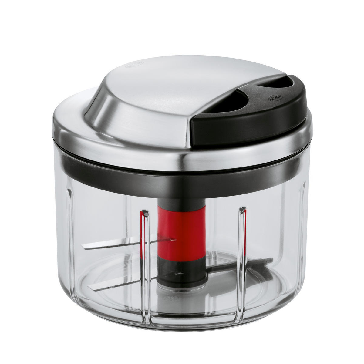 UNIVERSALZERKLEINERER  - Transparent, Basics, Kunststoff/Metall (13,0/13,0/12,0cm) - Rösle