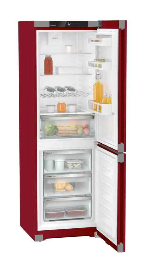 KÜHL-GEFRIER-KOMBINATION CNCWR5203  - Weinrot, Basics, Kunststoff/Metall (59,7/201,5/67,5cm) - Liebherr