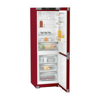 KÜHL-GEFRIER-KOMBINATION CNCWR5203  - Weinrot, Basics, Kunststoff/Metall (59,7/201,5/67,5cm) - Liebherr