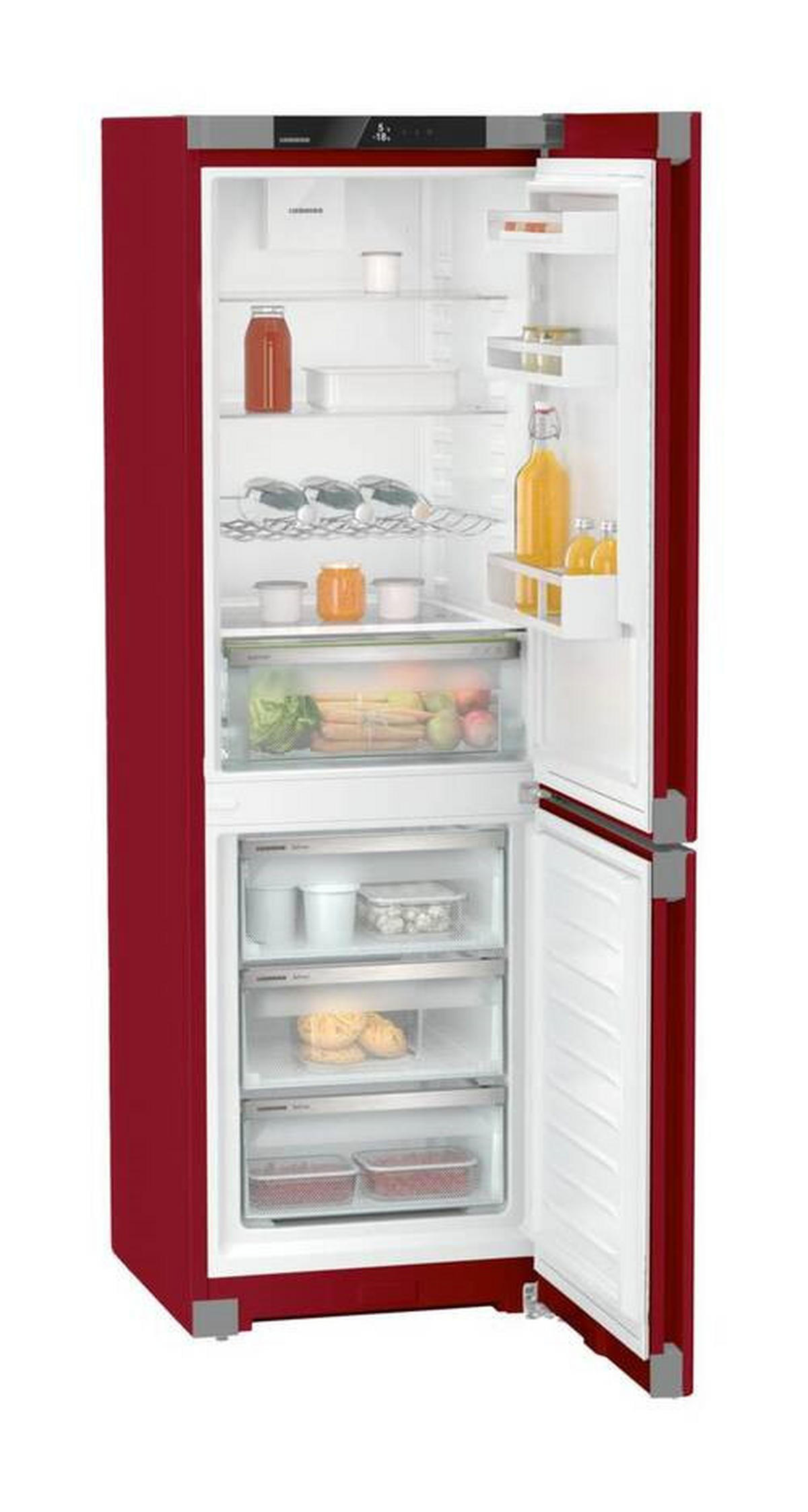 KÜHL-GEFRIER-KOMBINATION CNCWR5203  - Weinrot, Basics, Kunststoff/Metall (59,7/201,5/67,5cm) - Liebherr