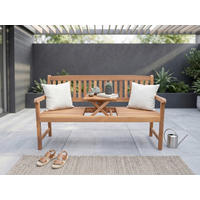 ZÁHRADNÁ LAVICA, akácia, drevo - farba akácie, Basics, drevo (153/57/88cm) - Prestige Home