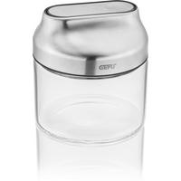 DÓZA NA POTRAVINY  - průhledné/barvy nerez oceli, Basics, kov/plast (10/10/10,5cm) - Gefu