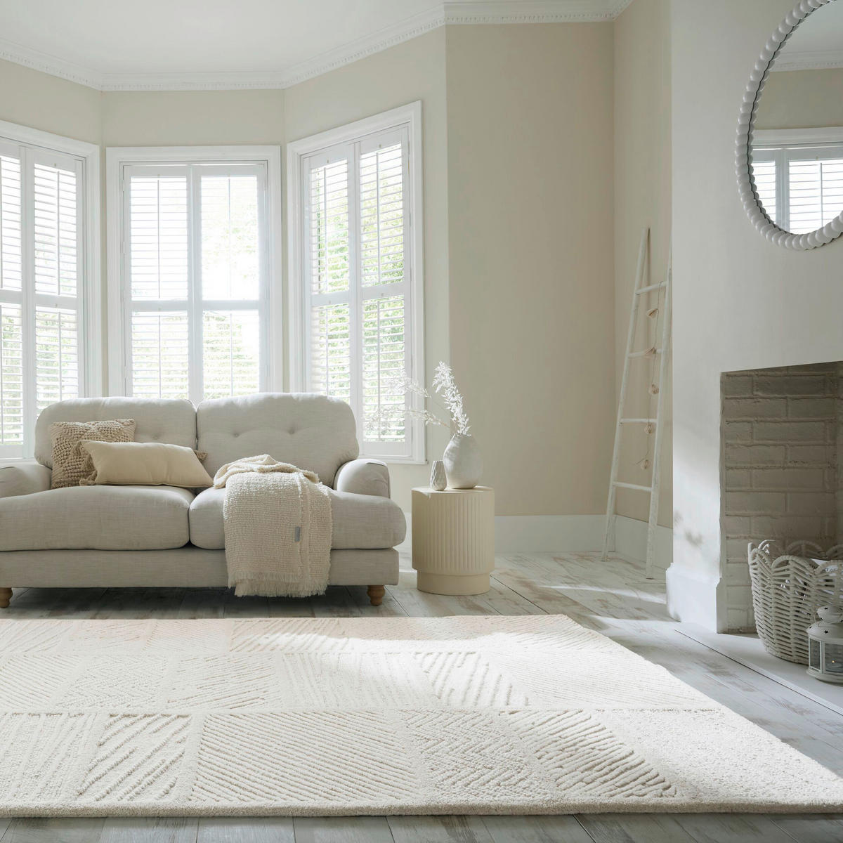 WOLLTEPPICH 200/300 cm Weiß  - Weiß, Basics, Textil (200/300cm)