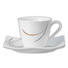 PODŠÁLEK NA ESPRESSO, porcelán (new bone china) - bílá, Design (12/12/2cm) - Ritzenhoff Breker PODŠÁLEK NA ESPRESSO, porcelán (new bone china) - bílá, Design (12/12/2cm) - Ritzenhoff Breker