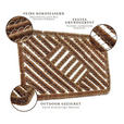 KOKOSMATTE 40/60 cm Mix Mats  - Hellbraun, Basics, Naturmaterialien/Metall (40/60cm) - Esposa