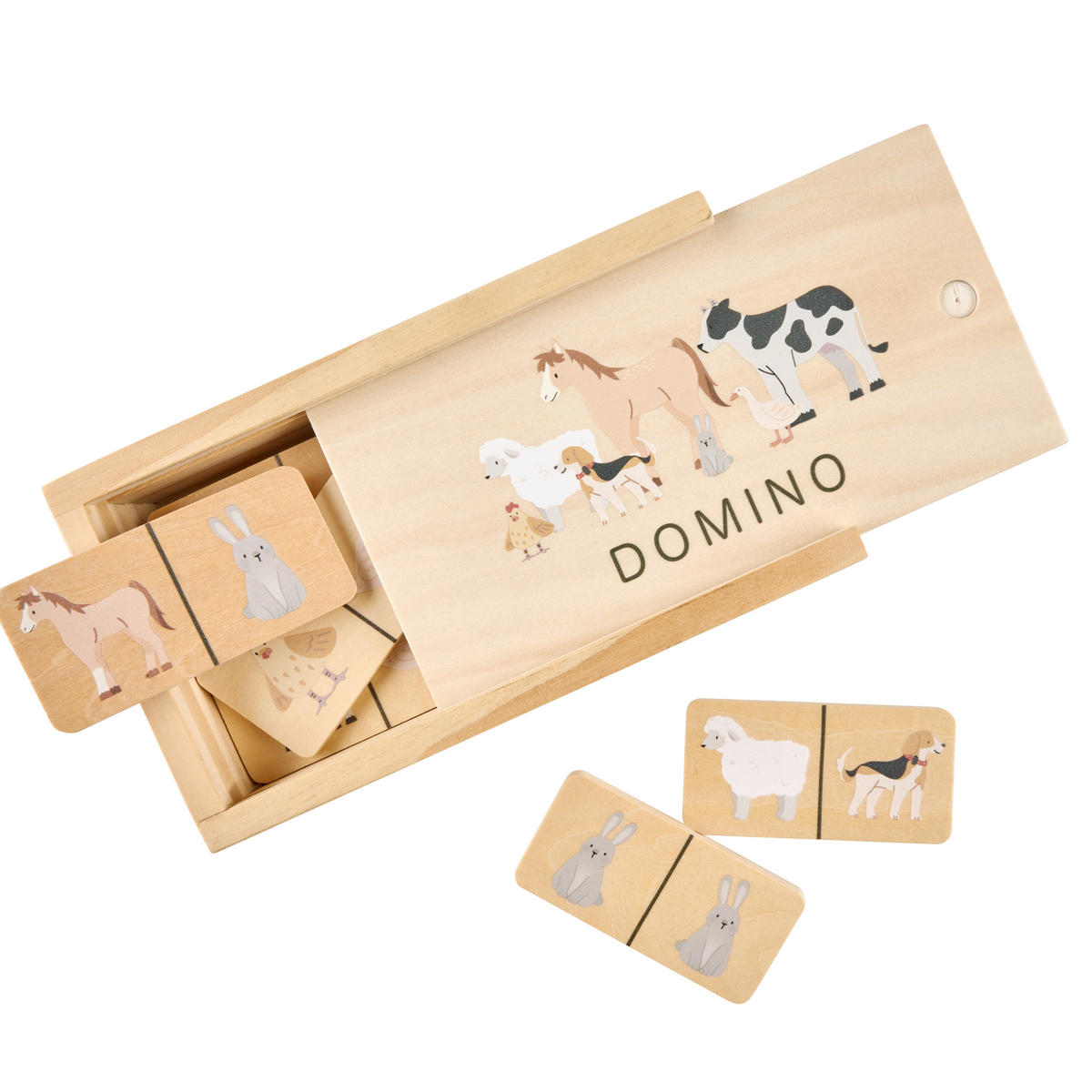 DOMINO  - Multicolor, Trend, Holz/Holzwerkstoff - Avelia