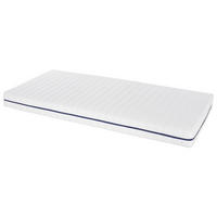 Allergikermatratze Allergiker 80/200 cm, Höhe ca.: 16 cm, H2 = mittel,  - Weiß, Textil (80/200cm) - Primatex