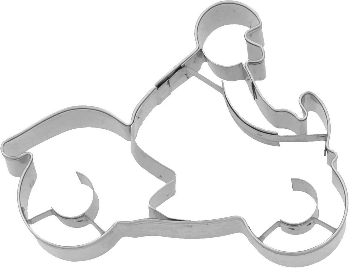 KEKSAUSSTECHFORM - Edelstahlfarben, Basics, Metall (8/5,8/2,5cm) - Birkmann