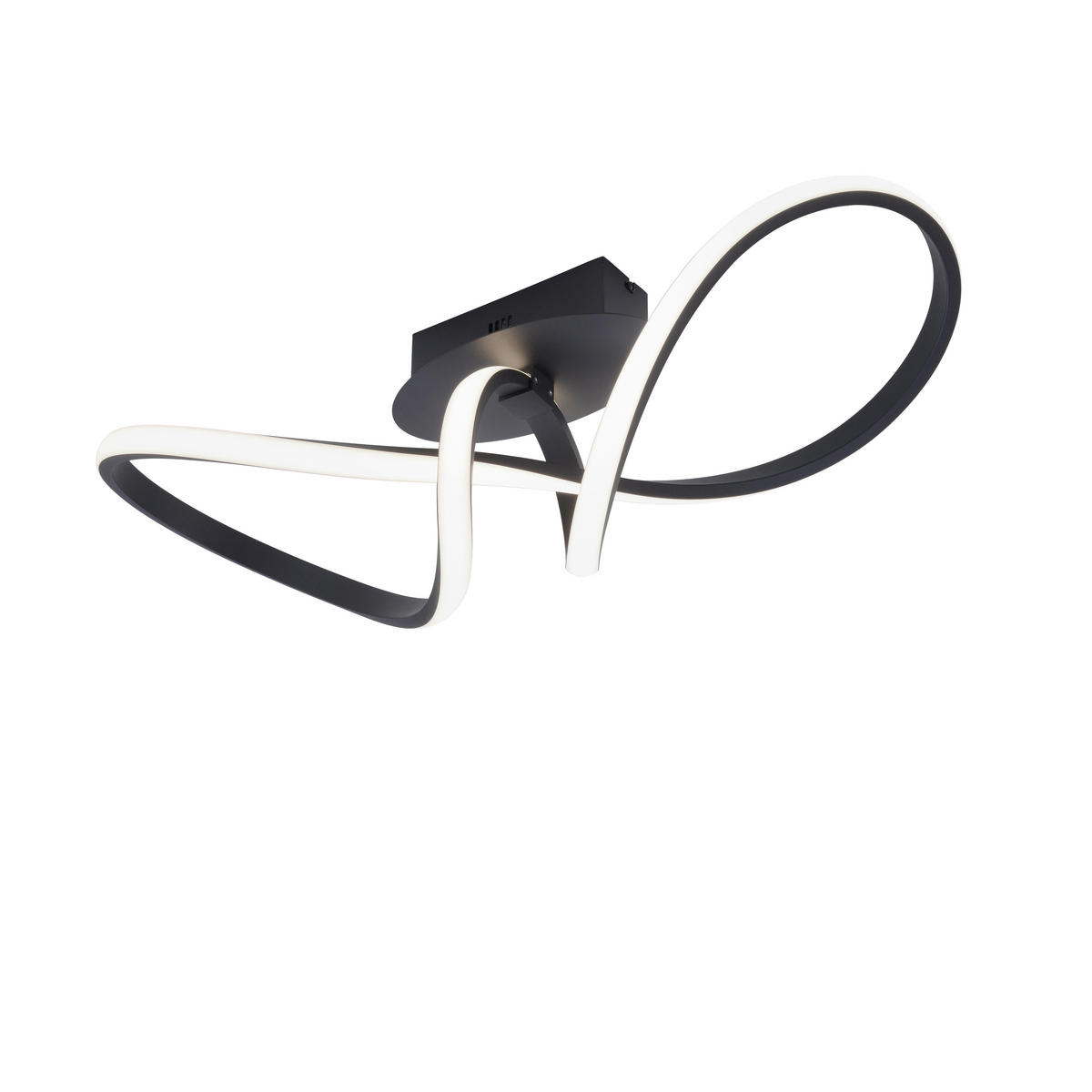 DECKENLEUCHTE Maria 61/24,5/27,0 cm   - Schwarz, Design, Metall (61/24,5/27,0cm)