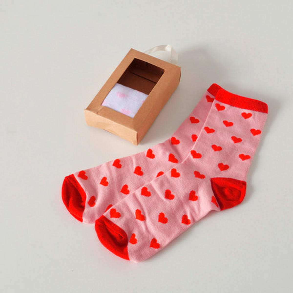 SOCKEN  - Pink/Rot, KONVENTIONELL, Textil (16/28cm)