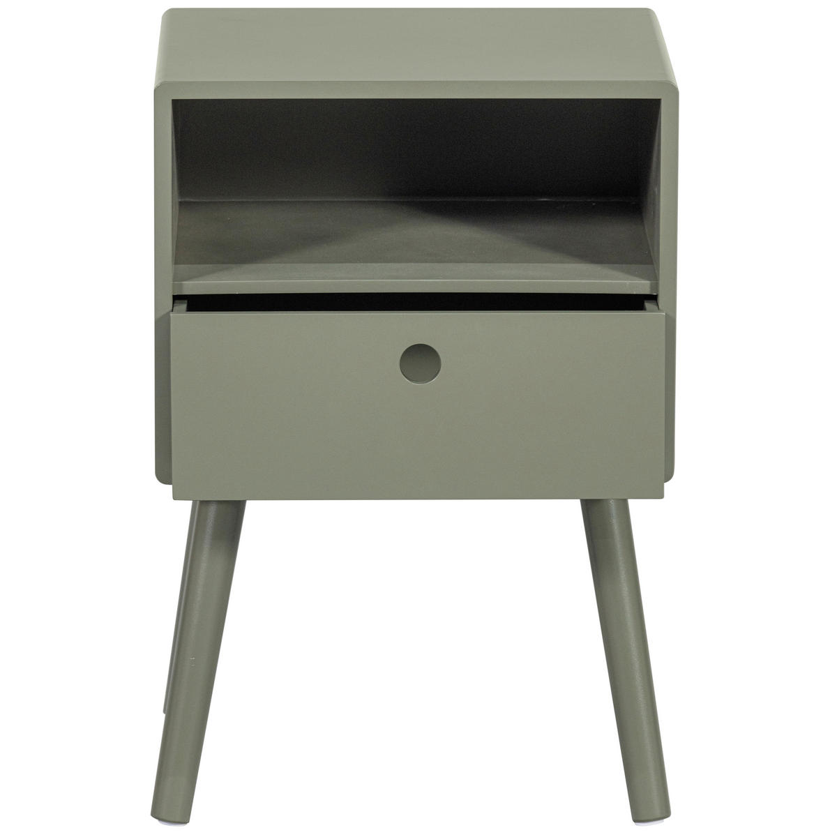 NACHTSCHRANK 36/53/30 cm  - Grün, Basics, Holzwerkstoff/Metall (36/53/30cm) - MID.YOU