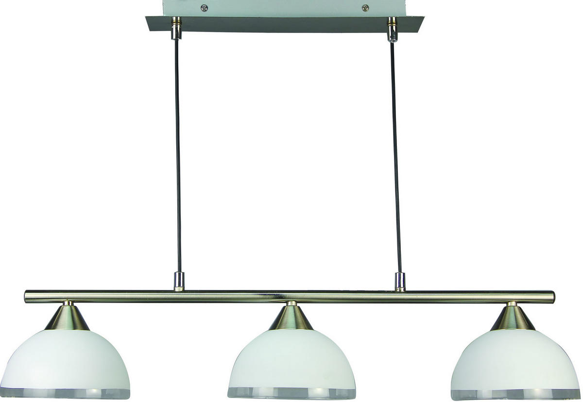 HÄNGELEUCHTE 64 cm  - KONVENTIONELL, Glas/Metall (64cm)