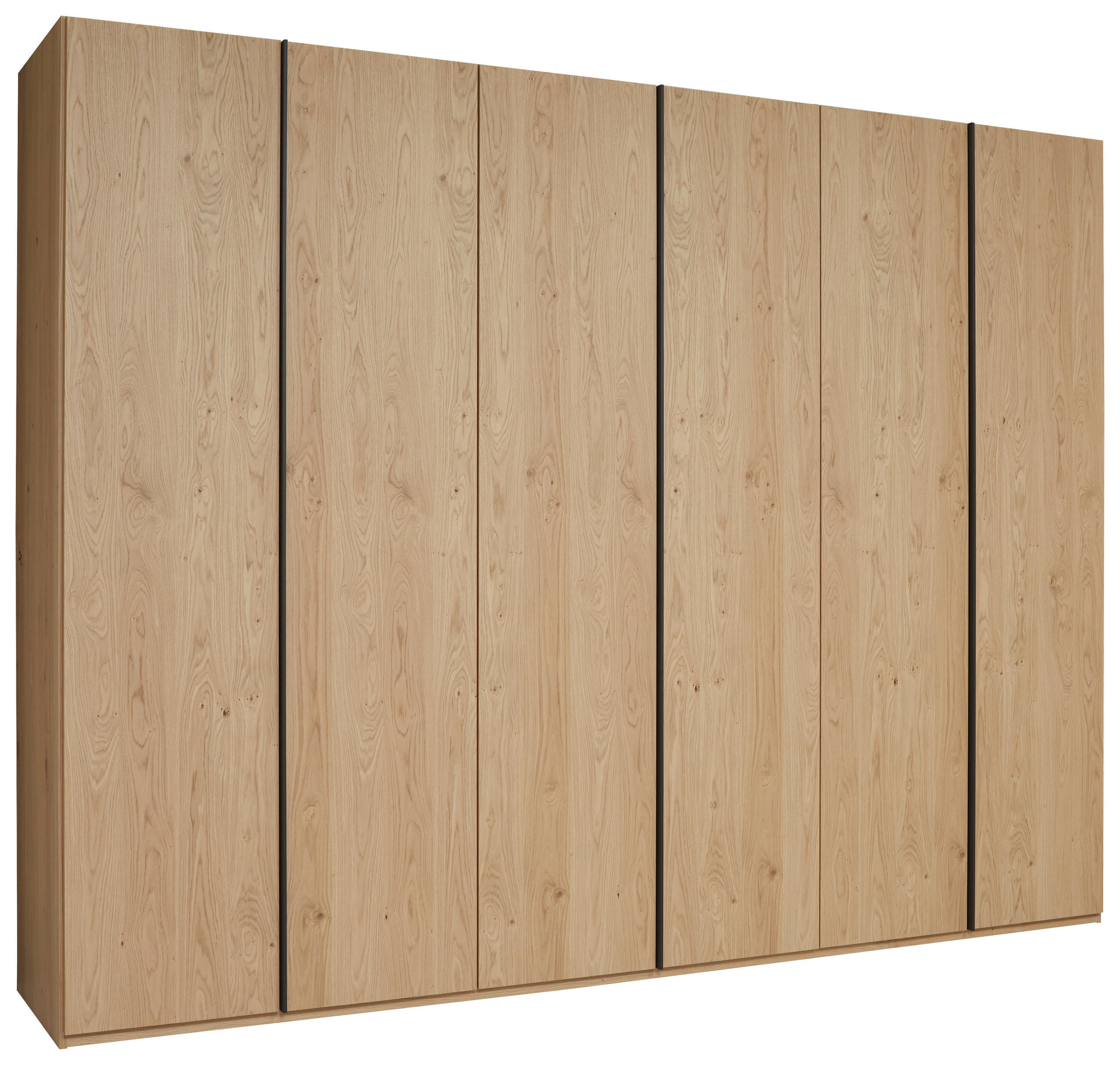 DREHTÜRENSCHRANK 299,2/229,4/59,5 cm 6-türig Eichefarben  - Eichefarben/Anthrazit, KONVENTIONELL, Holz/Holzwerkstoff (299,2/229,4/59,5cm) - Dieter Knoll