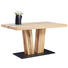 ESSTISCH in Holz - Eichefarben/Schwarz, Natur, Holz/Metall (140/90/76cm) - Valdera ESSTISCH in Holz - Eichefarben/Schwarz, Natur, Holz/Metall (140/90/76cm) - Valdera