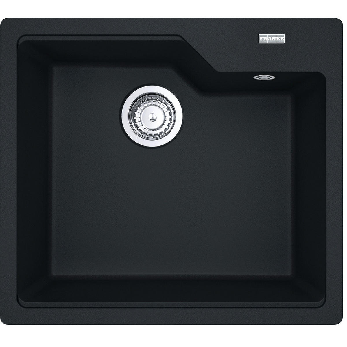 SPÜLE Urban UBG 610-56  - Schwarz, Basics, Stein (56/50/23cm) - Franke