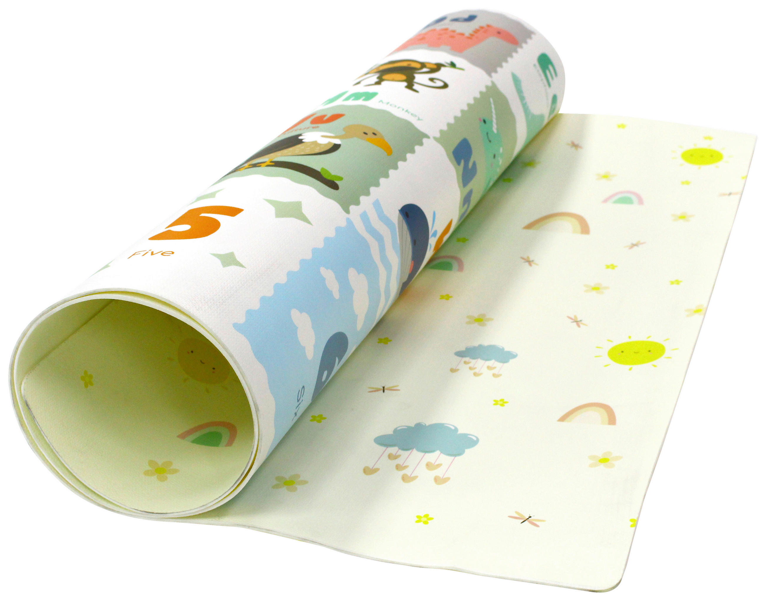 KOBEREC NA HRANÍ, 200/120 cm, vícebarevná - vícebarevná, Basics, plast (200/120cm) - My Baby Lou