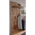 GARDEROBE  in 148/199/38 cm  - Anthrazit/Eiche Artisan, Design, Glas/Holzwerkstoff (148/199/38cm) - Xora