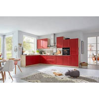 EINBAUKÜCHE   - Rot, Design, Holzwerkstoff - Dieter Knoll