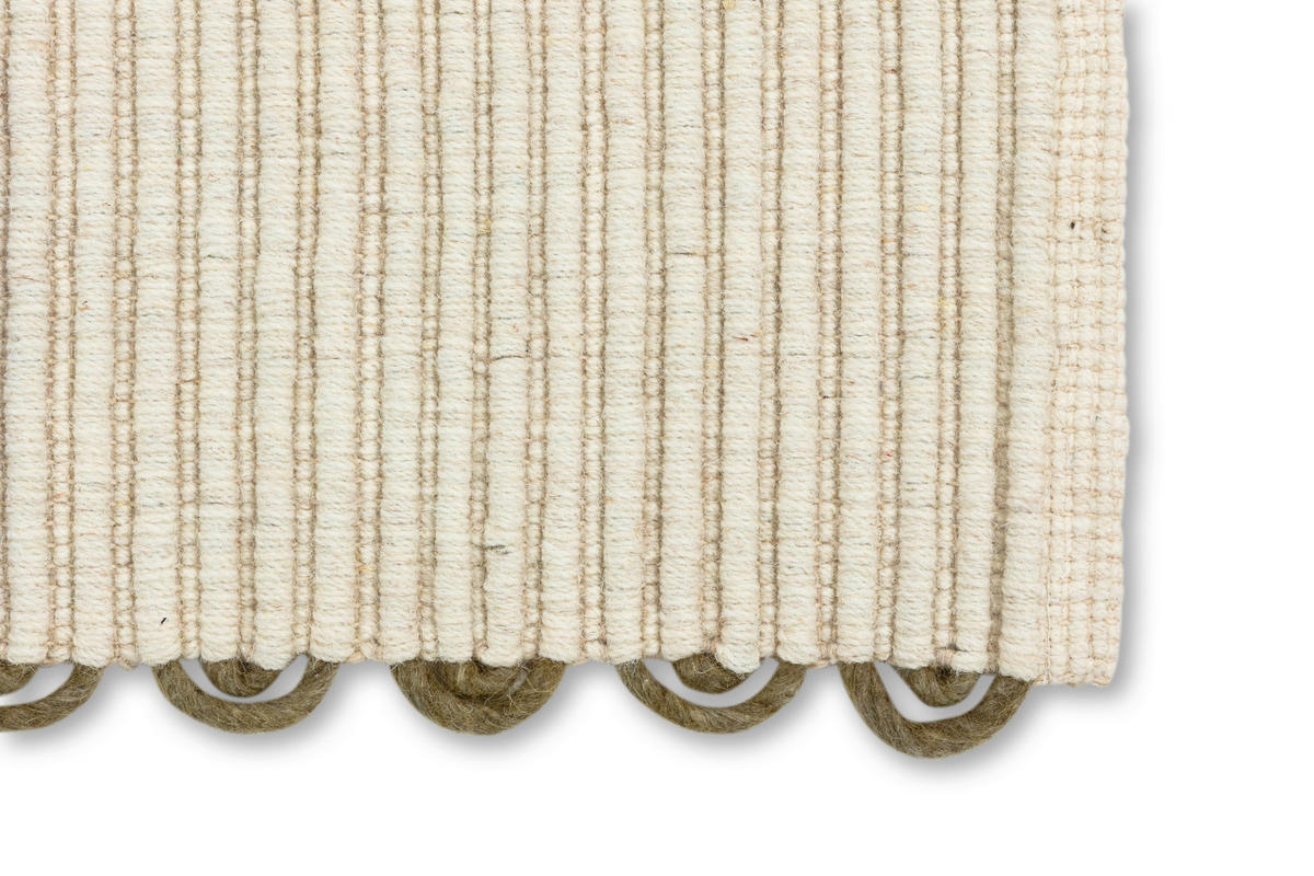HANDWEBTEPPICH 160/230 cm Omira Creme rechteckig  - Creme, Basics, Textil (160/230cm) - Schöner Wohnen